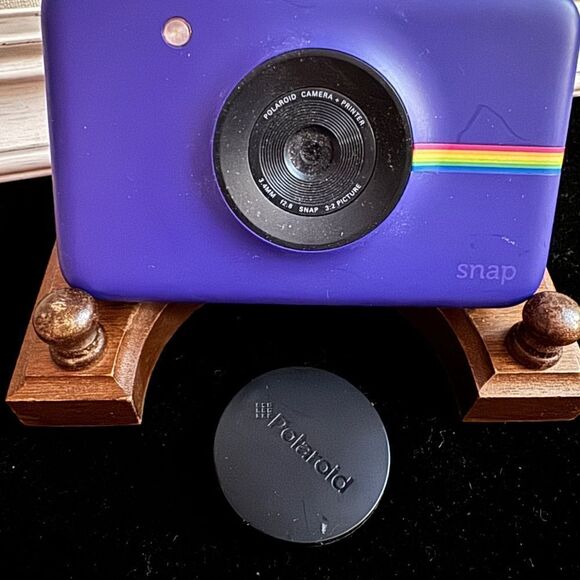 Zink Polaroid Snap 10.0 MP Instant Digital Camera Dark Blue w Film - Picture 8 of 11